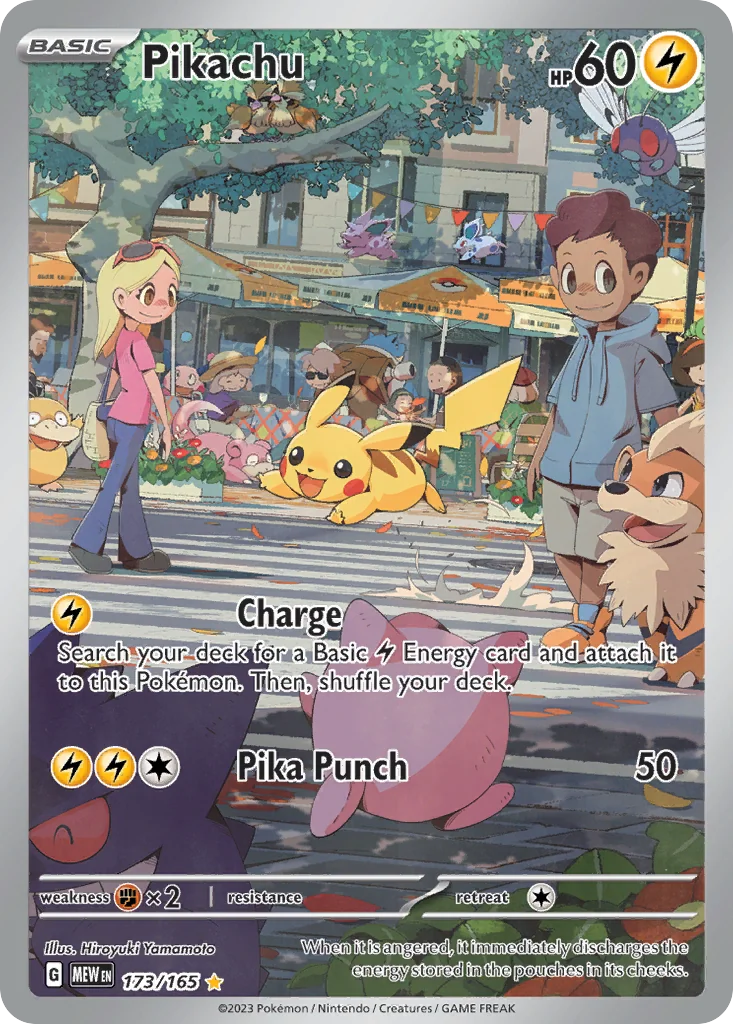 Pikachu Gold SAR